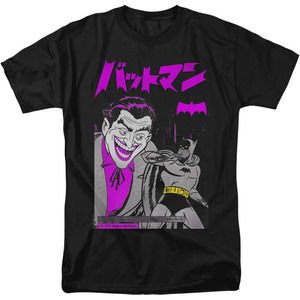 Japanese Joker And Batman Tshirt